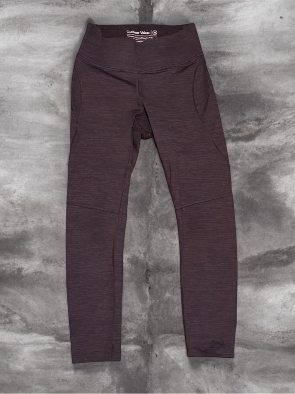 Outdoor Voices Deep Plum Leggings